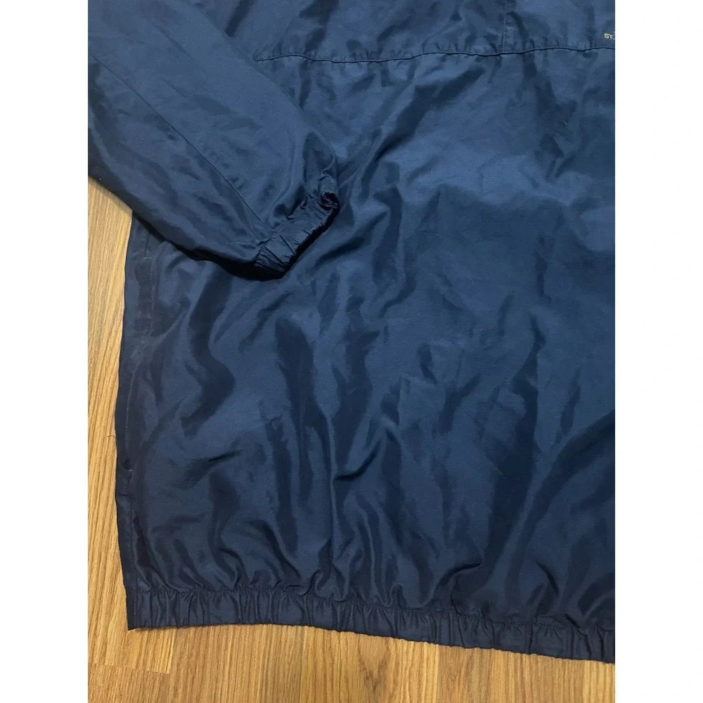 FootJoy Pullover Mens Extra Large Windbreaker Golf V Neck Navy St Thomas USVI